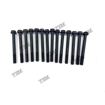 14 PCS Cylinder Head Bolt For Yanmar 3TN100 Engine parts