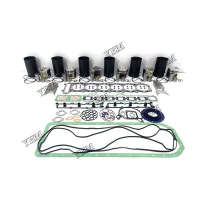 6M60 For Mitsubishi Excavator Diesel parts Overhaul Kit With Bearing Set