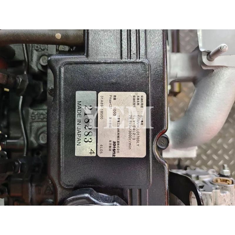 Pel-Job EB 350 XT Engine Complete Assembly , S4L2 Mitsubishi Excavator Parts
