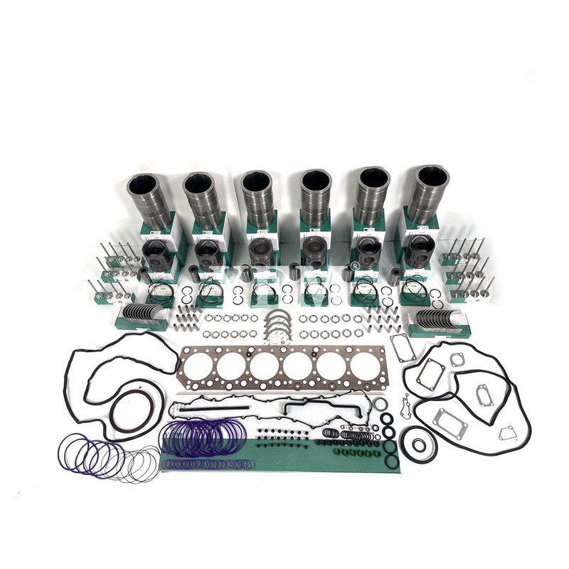 D12D Overhaul Rebuild Kit Piston Liner Bearing Valve For Volvo Engine EC360CHR Excavator