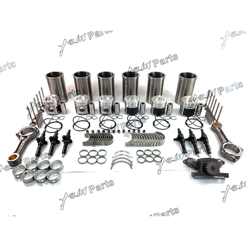 Excavator Engine Overhaul Rebuild Kit For Yuchai 6108 With Bearing Set Valve Train