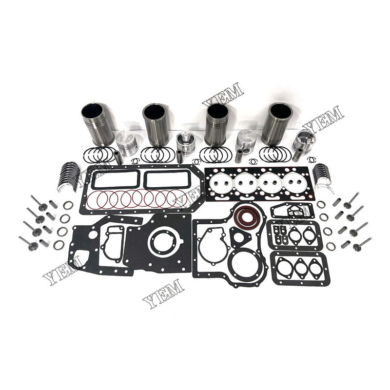4 Cyls Engine Overhaul Rebuild Kit With Engine Bearing Valves For Weichai 4100 K4100 K4100D K4100zd
