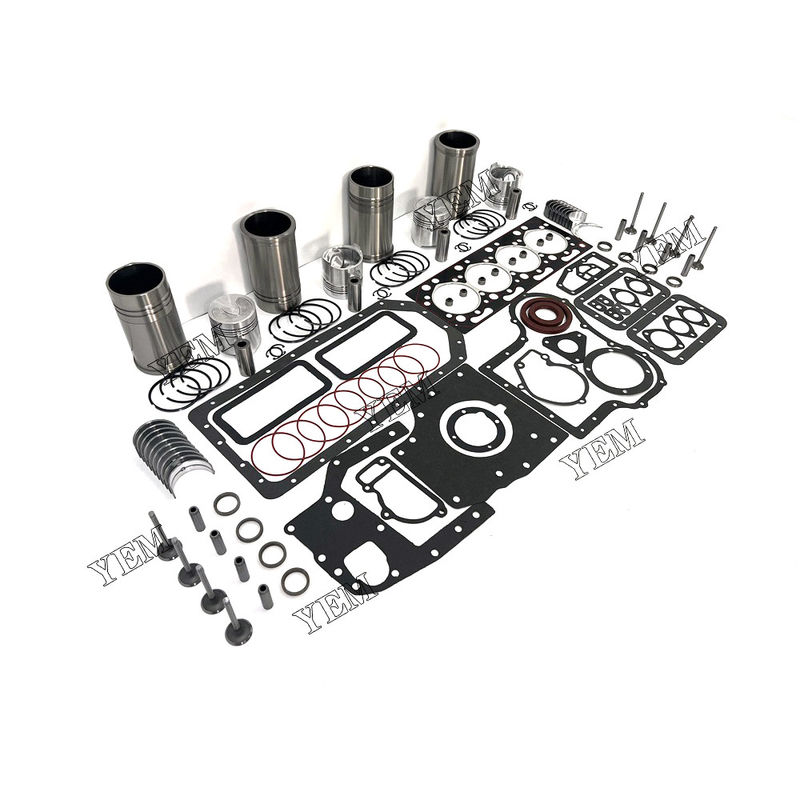 4 Cyls Engine Overhaul Rebuild Kit With Engine Bearing Valves For Weichai 4100 K4100 K4100D K4100zd