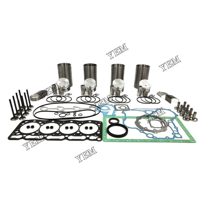 New Kubota V1305 Engine  parts Overhaul Rebuild Kit with excavator