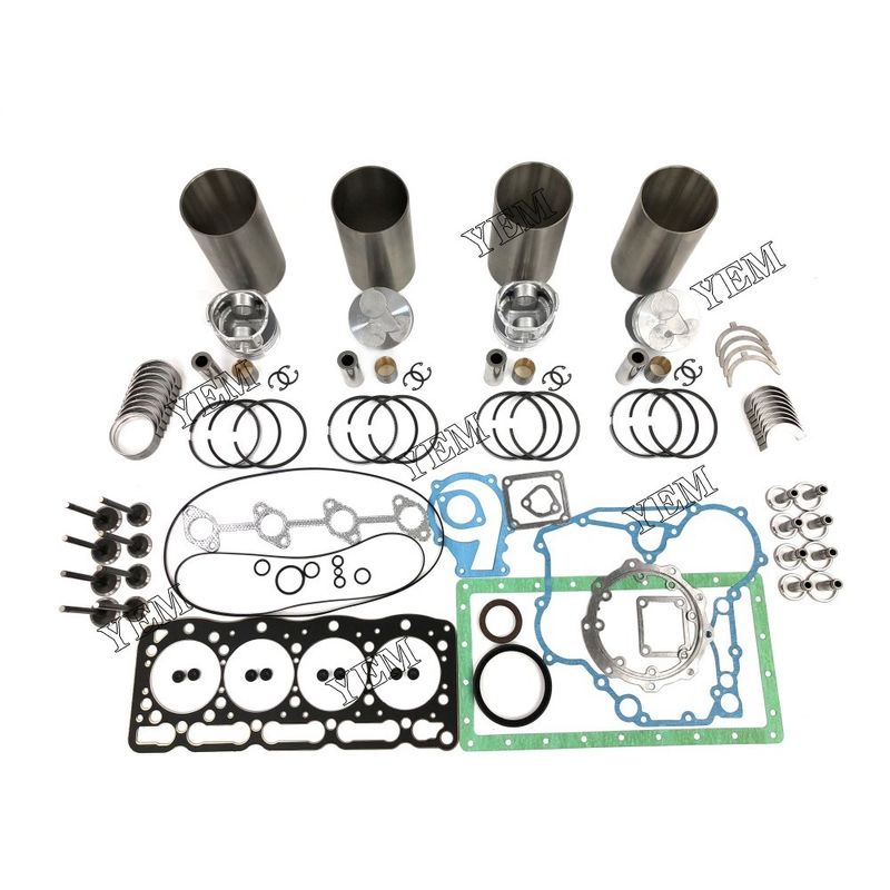 New Kubota V1305 Engine  parts Overhaul Rebuild Kit with excavator
