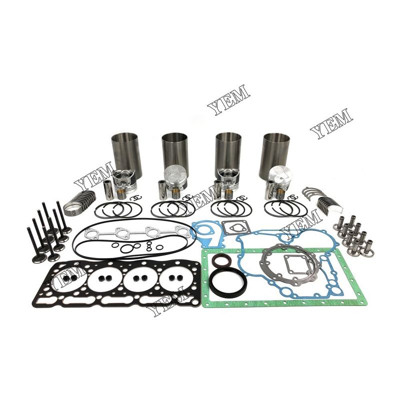 New Kubota V1305 Engine  parts Overhaul Rebuild Kit with excavator