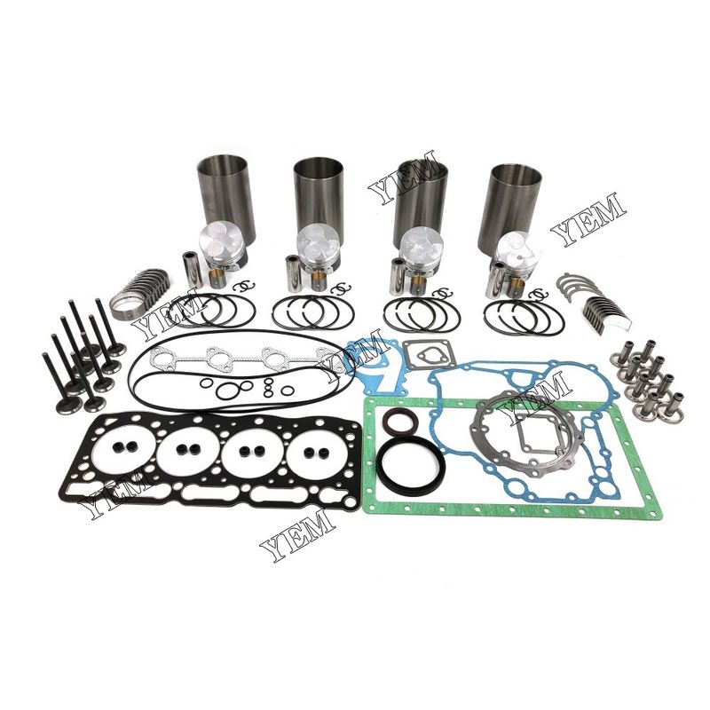 New Kubota V1305 Engine  parts Overhaul Rebuild Kit with excavator
