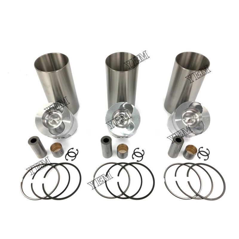 For Yanmar 3TN100 Liner kit Engine Parts Excavator Loader