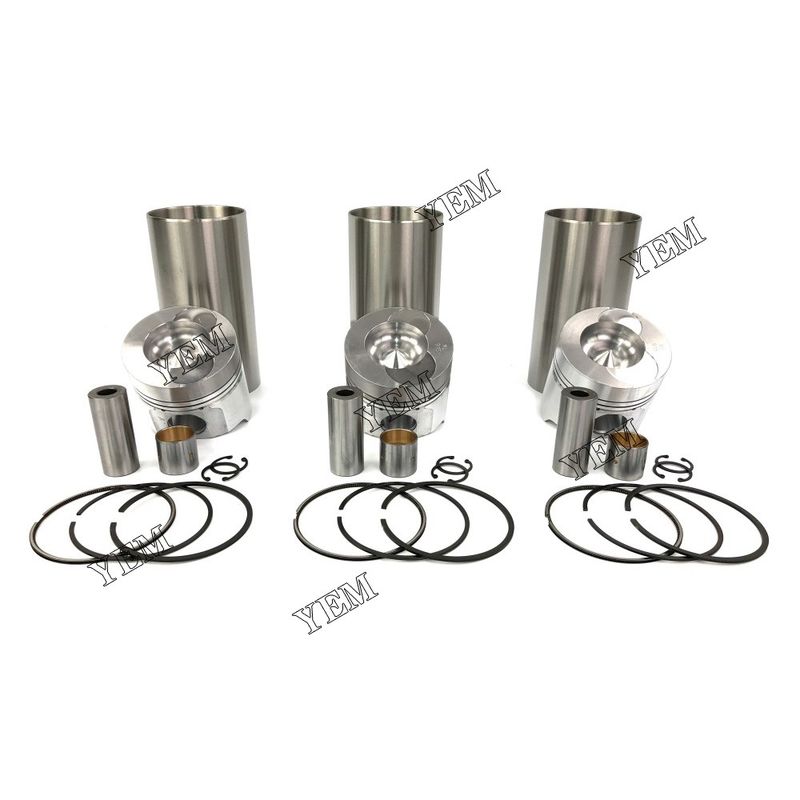 For Yanmar 3TN100 Liner kit Engine Parts Excavator Loader
