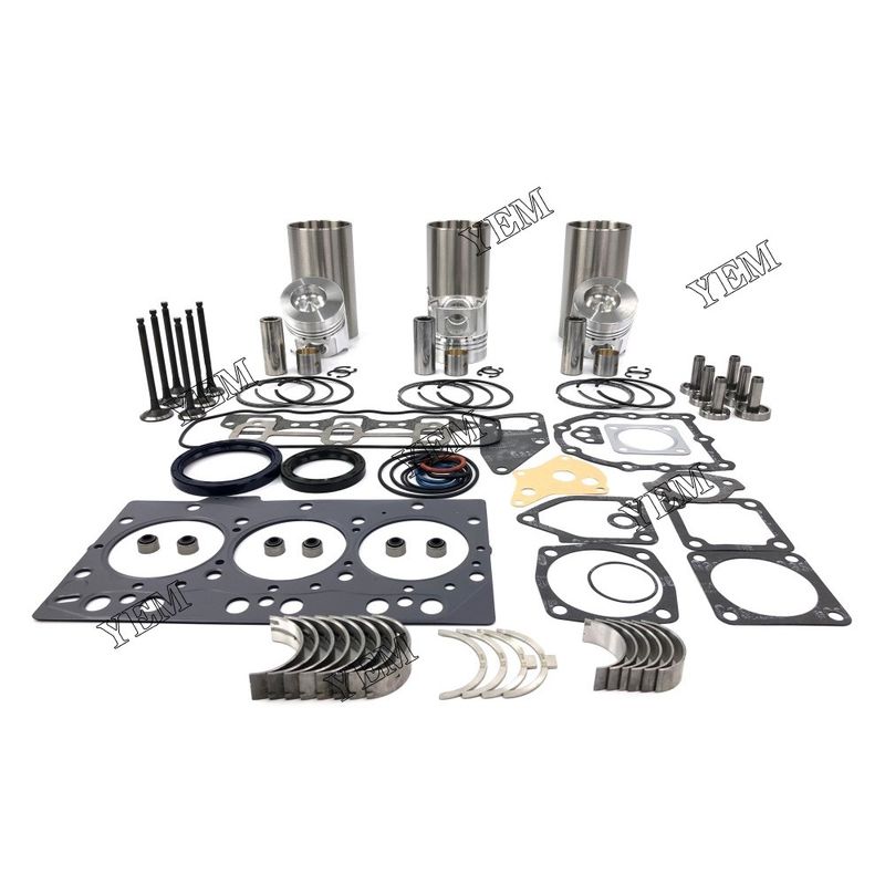 Overhaul kit for rebuilding Yanmar 3TNA78 engines