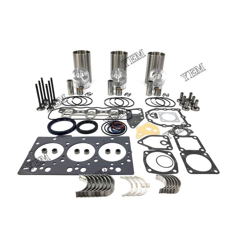 Overhaul kit for rebuilding Yanmar 3TNA78 engines