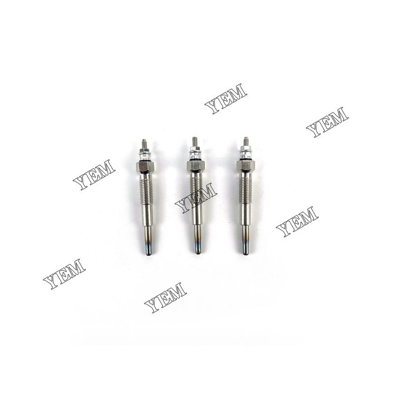 3PCS Glow Plug 19850-54090 For Mitsubishi L3E engine