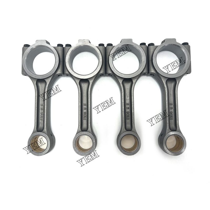 YM123900-23000 Connecting Rod Excavator Parts For Komatsu 4D106