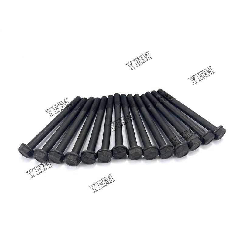 14 PCS Cylinder Head Bolt For Yanmar 3TN100 Engine parts