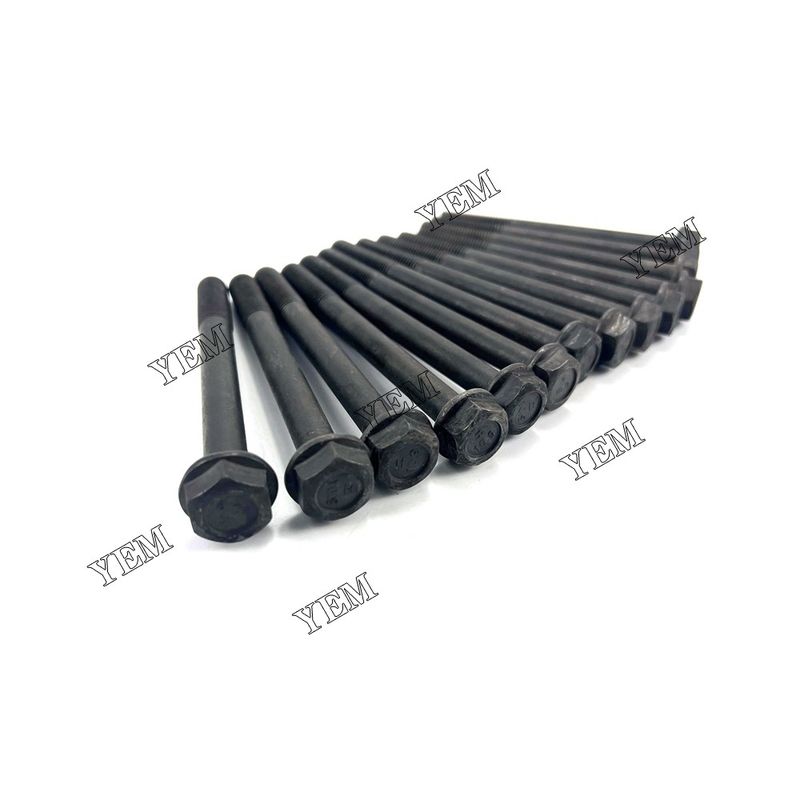 14 PCS Cylinder Head Bolt For Yanmar 3TN100 Engine parts