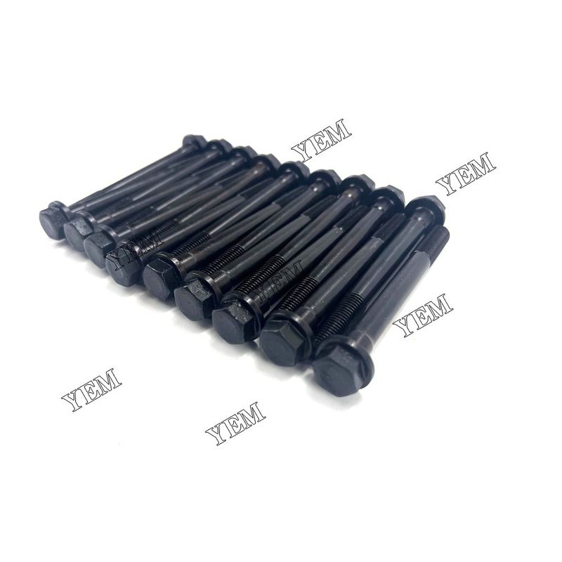 For Yanmar 18 PCS Cylinder Head Bolt 4TNE84 4TNV88 Engine