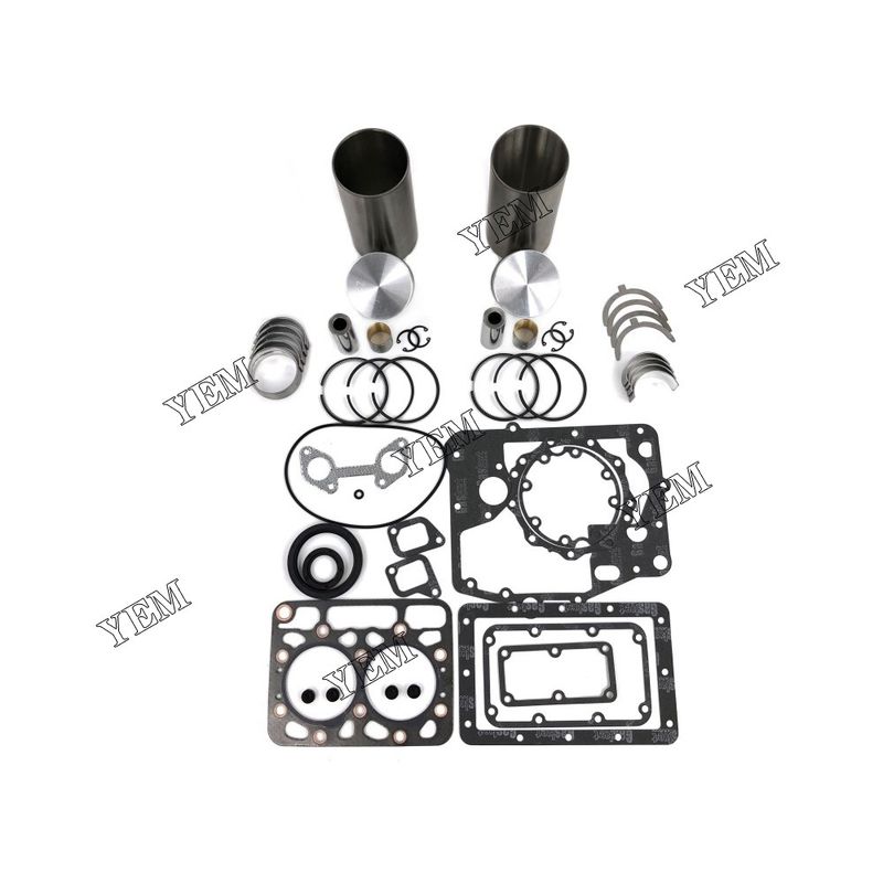 Original Overhaul Rebuild Kit With Valves For Kubota ZB600 Engine B4200 Tractor