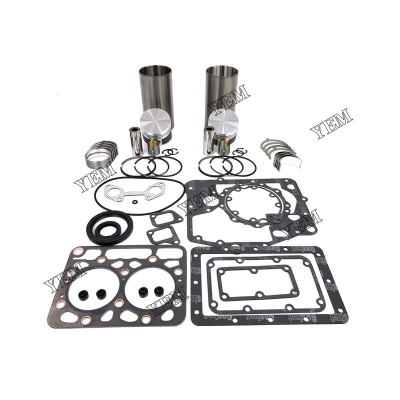 Original Overhaul Rebuild Kit With Valves For Kubota ZB600 Engine B4200 Tractor