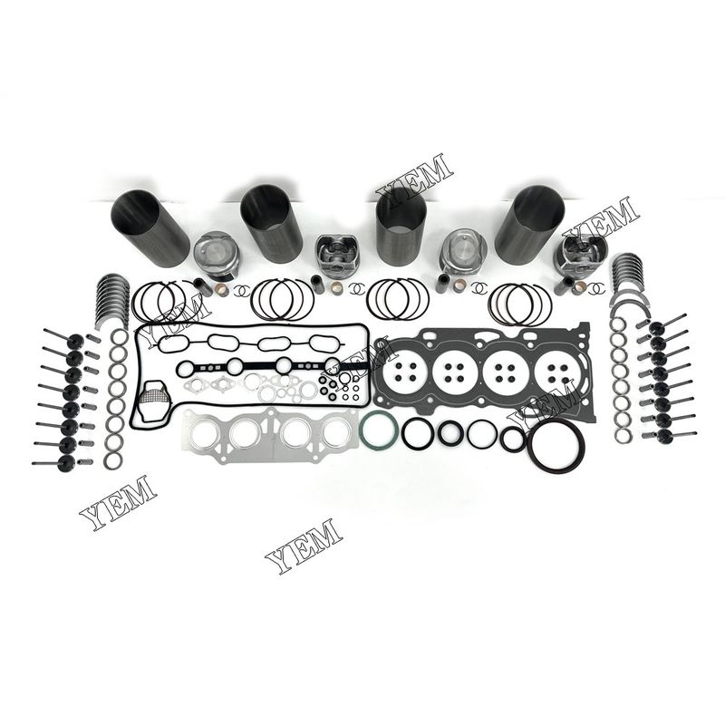 Overhaul Rebuild Kit With Gasket Set Bearing&Valve Train For Toyota 1AZ engine parts