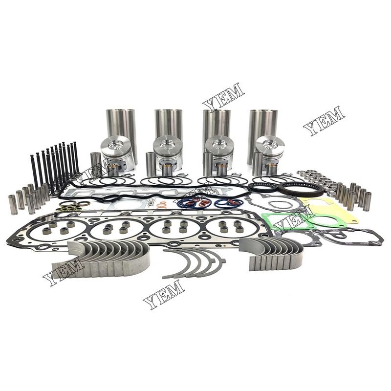 Overhaul Rebuild Kit With Gasket Set Bearing&Valve Train 4TNV94 For Yanmar Engine