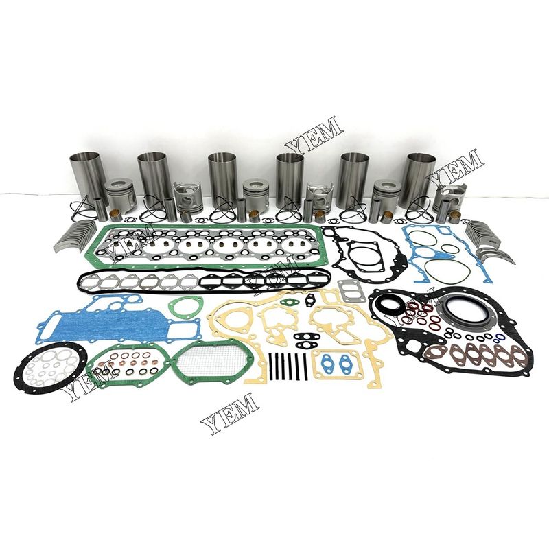 For Isuzu 6D34 Excavator Diesel parts Overhaul Kit With Bearing Set