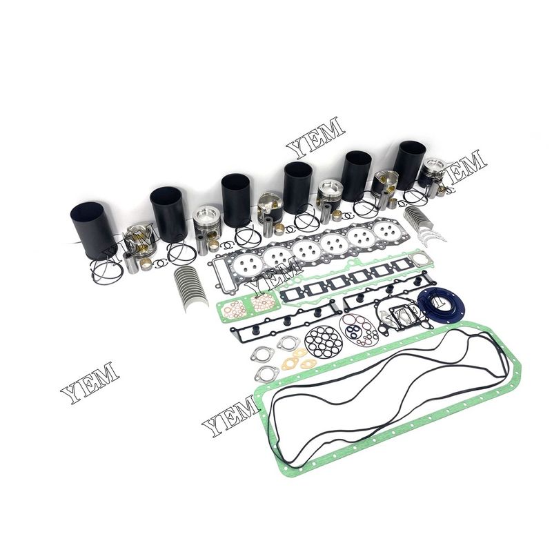 6M60 For Mitsubishi Excavator Diesel parts Overhaul Kit With Bearing Set