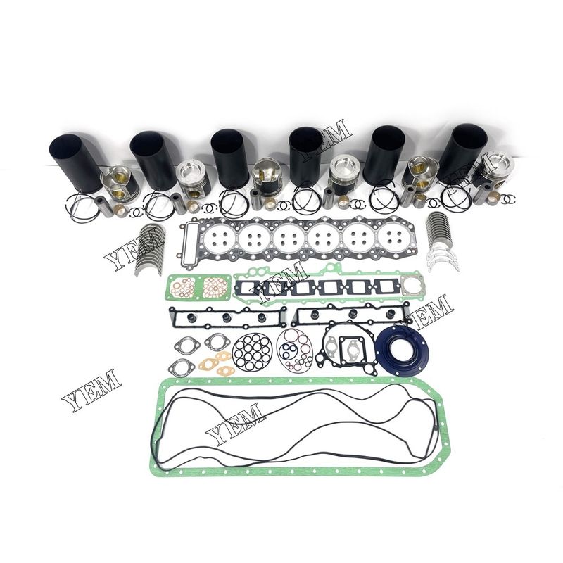 6M60 For Mitsubishi Excavator Diesel parts Overhaul Kit With Bearing Set