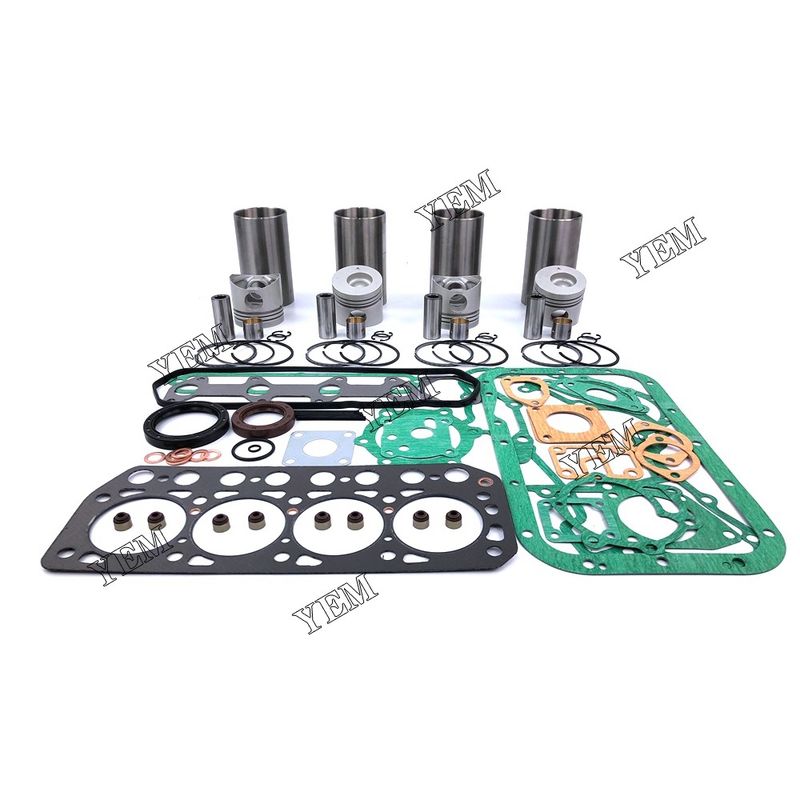 K4F Overhaul Kit With Gasket Set For Mitsubishi Diesel Engine