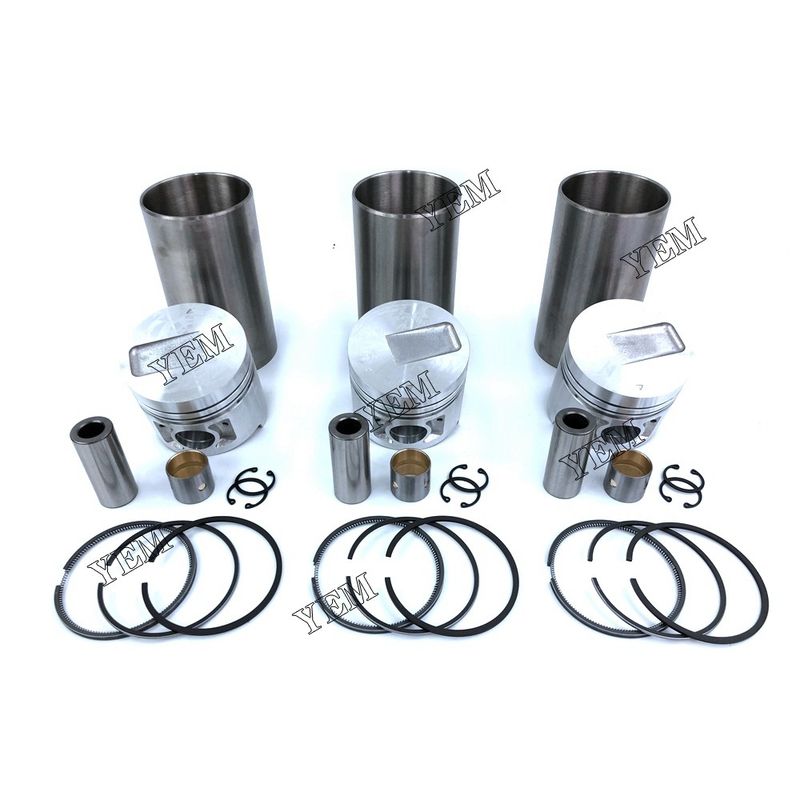 For Mitsubishi S3Q2 Excavator Diesel parts Cylinder Liner Kit
