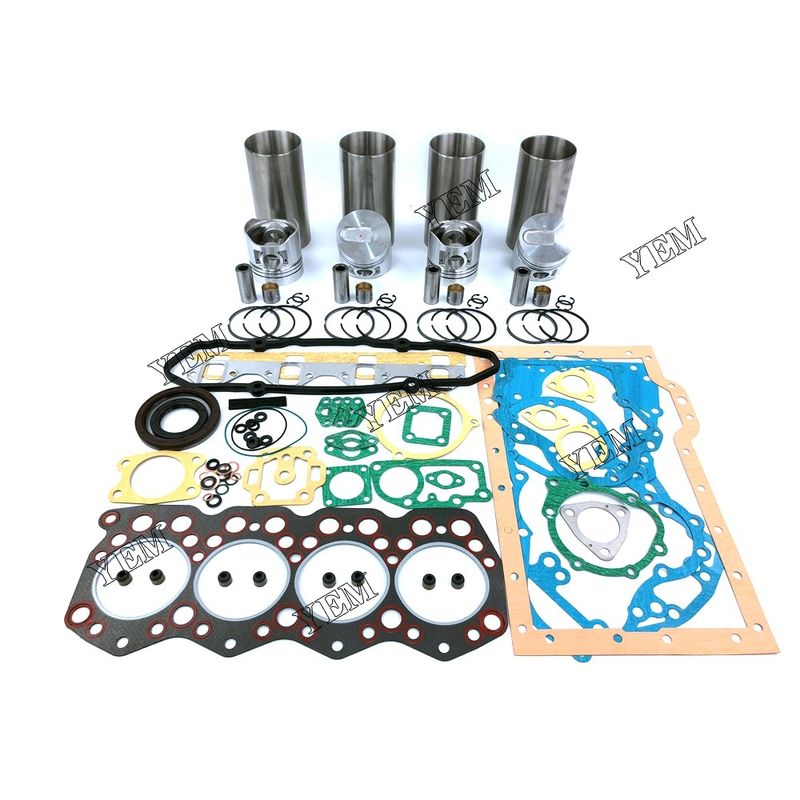 For Mitsubishi S4E Diesel Engine Overhaul Kit With Gasket Set