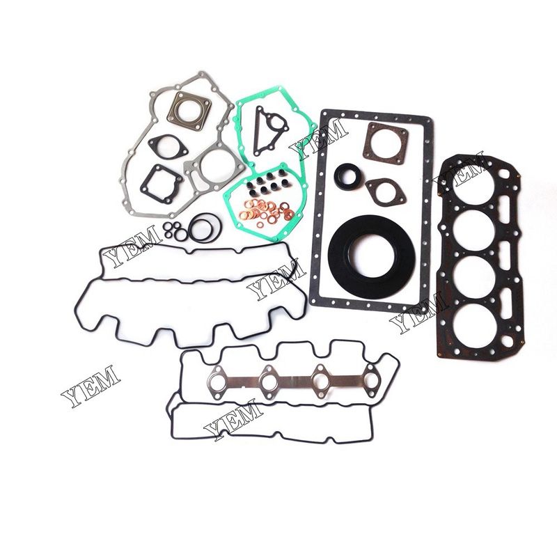 For Perkins 404D Excavator Engine Parts Genuine Full Gasket Set With Crank Seal