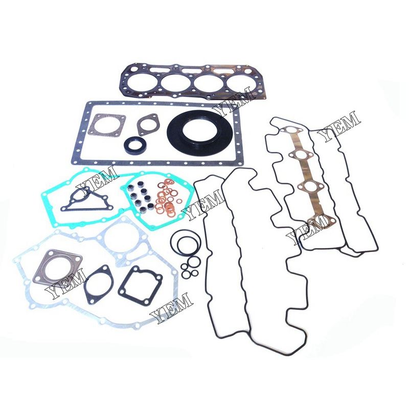 For Perkins 404D Excavator Engine Parts Genuine Full Gasket Set With Crank Seal
