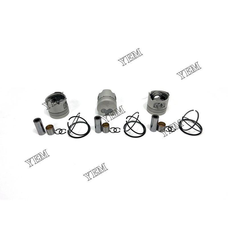 3PCS 3AD1 Factory Outlet Piston With Rings For Isuzu