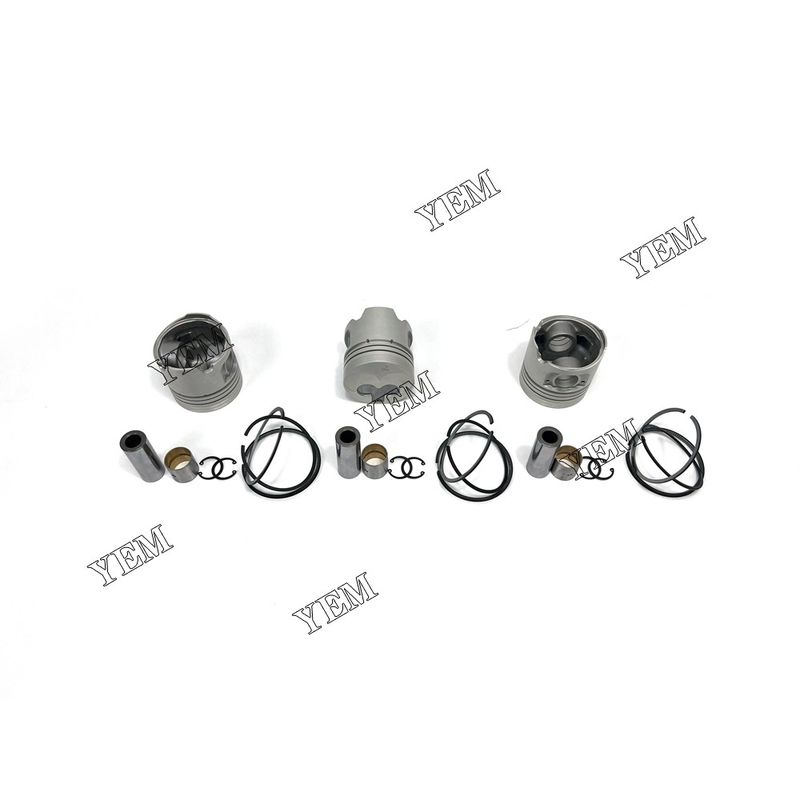 3PCS 3AD1 Factory Outlet Piston With Rings For Isuzu