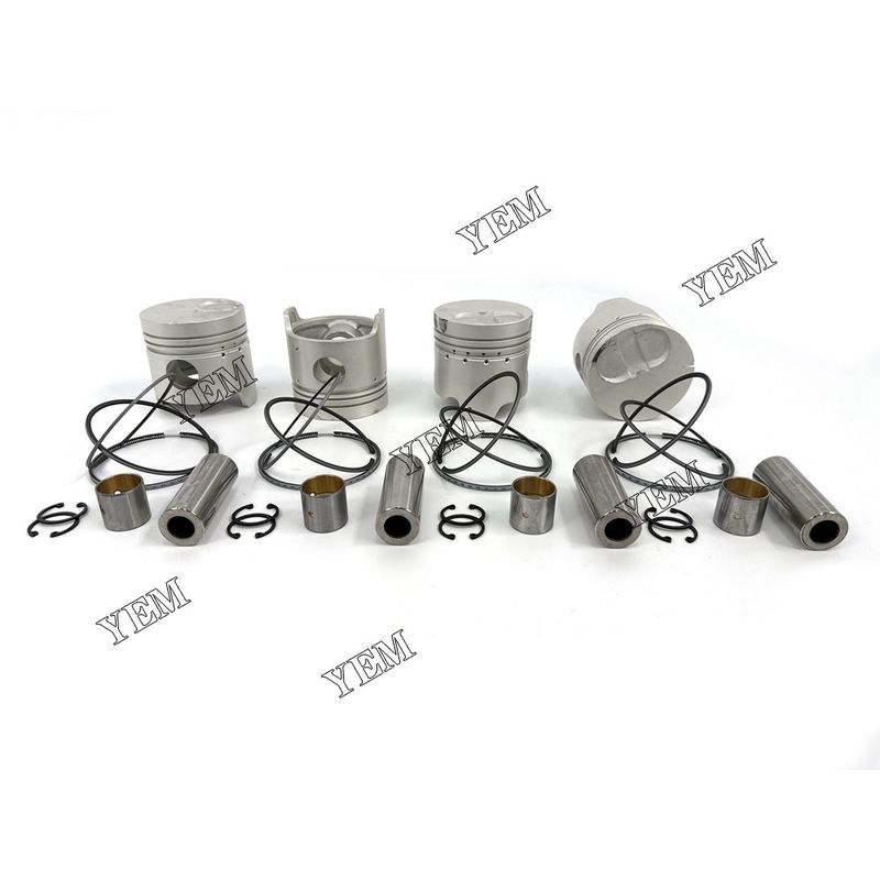 3B For Toyota Excavator Forklift Engine Parts Piston With Rings