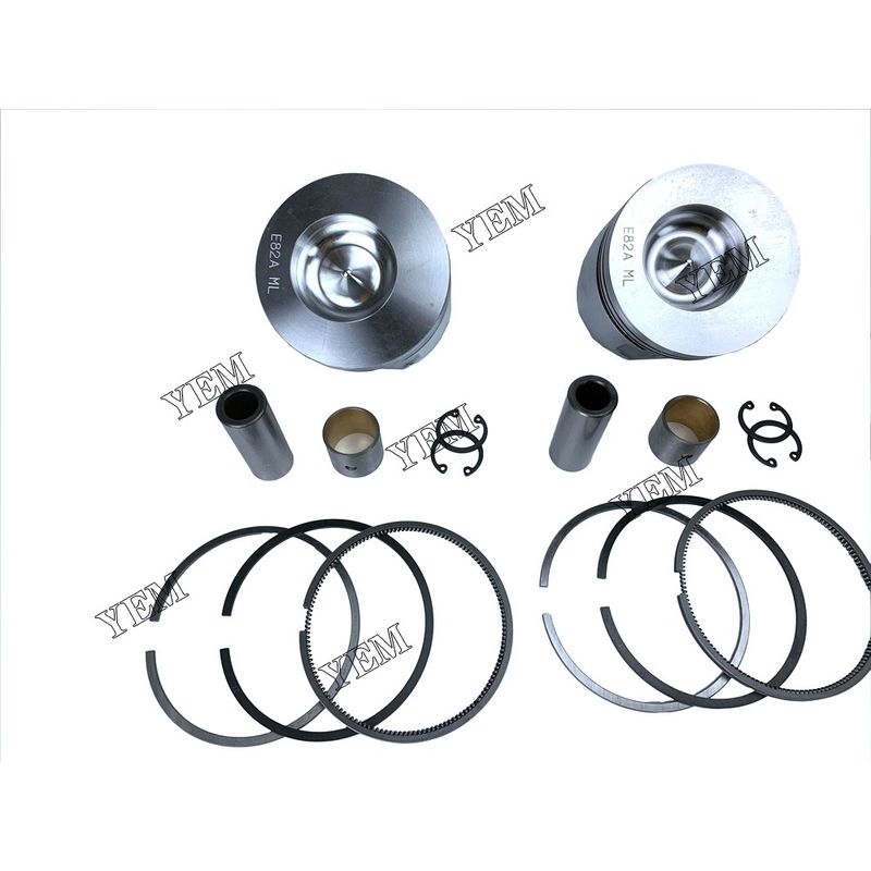 Piston With Rings For Yanmar 3TNE82 Forklift Diesel Engine Accessories
